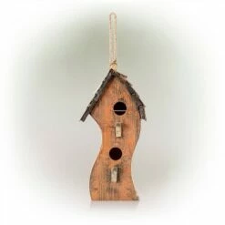 Outlet 🌟 Alpine Corporation 17" Swirly Wood Birdhouse Red 🌟 -Garden Decor Shop unnamed file 2714