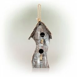 Outlet 🌟 Alpine Corporation 17" Swirly Wood Birdhouse Red 🌟 -Garden Decor Shop unnamed file 2716