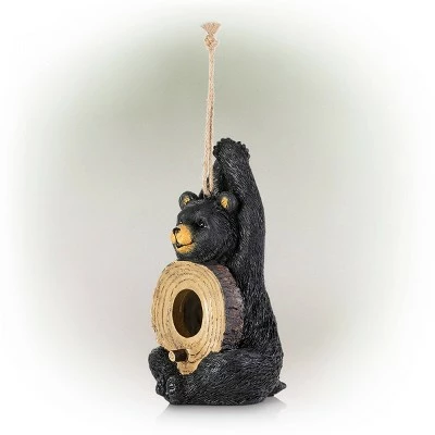 Buy βοΈ 10" Polyresin Bear Birdhouse Black/Brown - Alpine Corporation π 4 Buy βοΈ 10" Polyresin Bear Birdhouse Black/Brown - Alpine Corporation π - Image 2