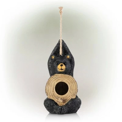 Buy βοΈ 10" Polyresin Bear Birdhouse Black/Brown - Alpine Corporation π 5 Buy βοΈ 10" Polyresin Bear Birdhouse Black/Brown - Alpine Corporation π - Image 3