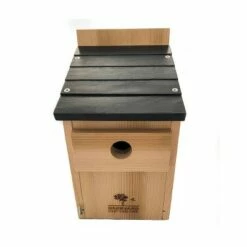 Best reviews of 🔔 Backyard Expressions 8.9" Wood Box Birdhouse Tan/Black 💯