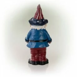 Buy 😀 Alpine Corporation 12" Polyresin Americana Gnome with Flag Apron Bird Feeder 🧨 -Garden Decor Shop unnamed file 2739