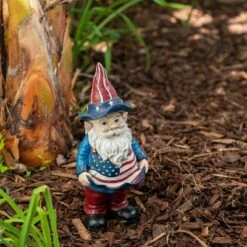 Buy 😀 Alpine Corporation 12" Polyresin Americana Gnome with Flag Apron Bird Feeder 🧨 -Garden Decor Shop unnamed file 2741