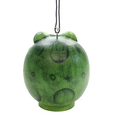 Promo β¨ Gold Crest Distribution Home & Garden 6.5" Frog Birdhouse Gord-O Protruding Eyes Gold Crest Distributing - Bird And Insect Houses π€© 2 Promo β¨ Gold Crest Distribution Home & Garden 6.5" Frog Birdhouse Gord-O Protruding Eyes Gold Crest Distributing - Bird And Insect Houses π€©