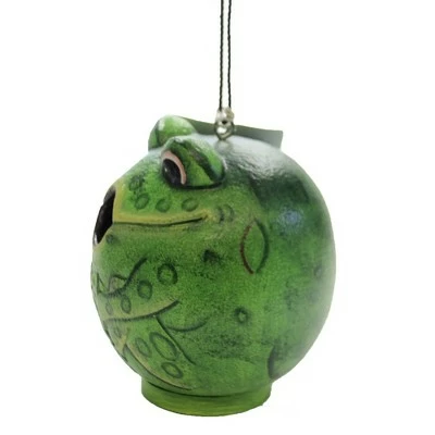 Promo β¨ Gold Crest Distribution Home & Garden 6.5" Frog Birdhouse Gord-O Protruding Eyes Gold Crest Distributing - Bird And Insect Houses π€© 3 Promo β¨ Gold Crest Distribution Home & Garden 6.5" Frog Birdhouse Gord-O Protruding Eyes Gold Crest Distributing - Bird And Insect Houses π€© - Image 2