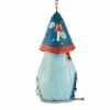 Best Pirce 🔥 Zingz & Thingz Zingz & Thingz 25" Mushroom Iron Birdhouse Blue 😉 -Garden Decor Shop unnamed file 2793