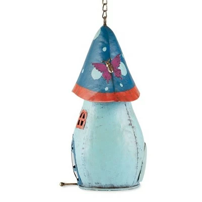 Best Pirce π₯ Zingz & Thingz Zingz & Thingz 25" Mushroom Iron Birdhouse Blue π 4 Best Pirce π₯ Zingz & Thingz Zingz & Thingz 25" Mushroom Iron Birdhouse Blue π - Image 2