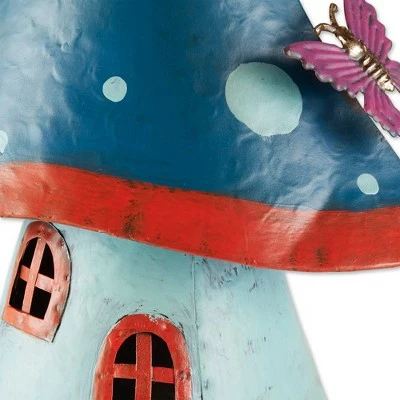 Best Pirce π₯ Zingz & Thingz Zingz & Thingz 25" Mushroom Iron Birdhouse Blue π 8 Best Pirce π₯ Zingz & Thingz Zingz & Thingz 25" Mushroom Iron Birdhouse Blue π - Image 6