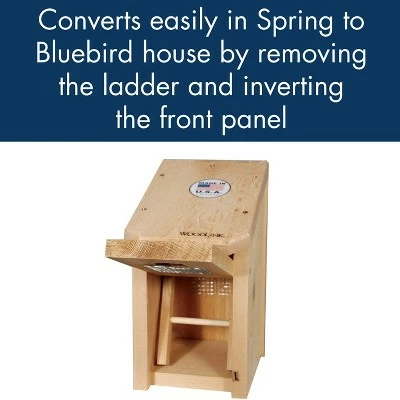 Top 10 π₯ Woodlink Kiln-Dried Cedar Wood Birdhouse Winter Roosting and Shelter Box with Included Screws, Brown π₯° 4 Top 10 π₯ Woodlink Kiln-Dried Cedar Wood Birdhouse Winter Roosting and Shelter Box with Included Screws, Brown π₯° - Image 2