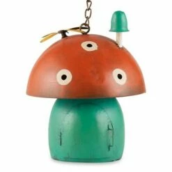 Discount 👏 Zingz & Thingz Zingz & Thingz 22.25" Mushroom Iron Birdhouse Red 🔥 -Garden Decor Shop unnamed file 2809