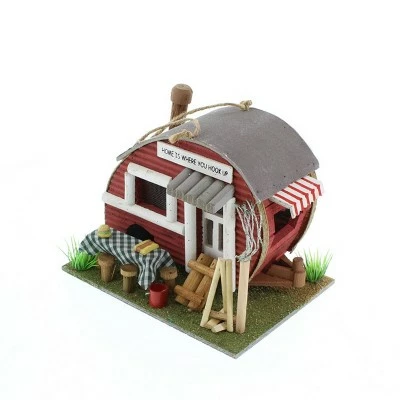 Top 10 π Zingz & Thingz Zingz & Thingz 7.95" Trailer Wood Birdhouse Red π 8 Top 10 π Zingz & Thingz Zingz & Thingz 7.95" Trailer Wood Birdhouse Red π - Image 6