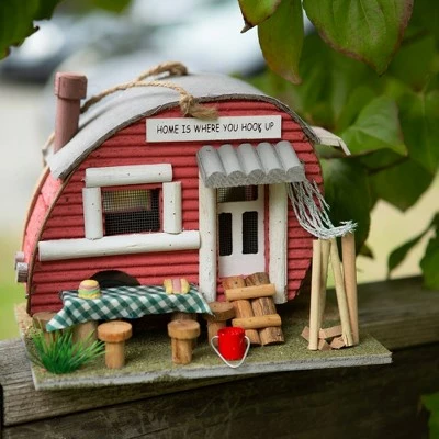 Top 10 π Zingz & Thingz Zingz & Thingz 7.95" Trailer Wood Birdhouse Red π 10 Top 10 π Zingz & Thingz Zingz & Thingz 7.95" Trailer Wood Birdhouse Red π - Image 8