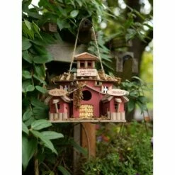 Buy 🛒 Zingz & Thingz Zingz & Thingz 10.125" Winery Wood Birdhouse 🥰 -Garden Decor Shop unnamed file 2827