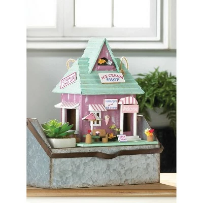 Discount βοΈ Zingz & Thingz Zingz & Thingz 9" Ice Cream Shop Wood Birdhouse Purple π₯ 3 Discount βοΈ Zingz & Thingz Zingz & Thingz 9" Ice Cream Shop Wood Birdhouse Purple π₯