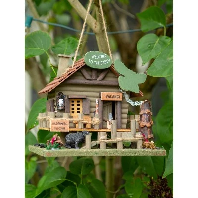 Discount β€οΈ Zingz & Thingz Zingz & Thingz 8.875" Woodland Cabin Wood Birdhouse π 8 Discount β€οΈ Zingz & Thingz Zingz & Thingz 8.875" Woodland Cabin Wood Birdhouse π - Image 6