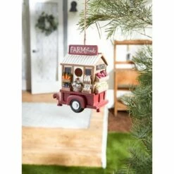 Promo 👏 Zingz & Thingz Zingz & Thingz 7" Farm Fresh Polyresin Birdhouse 🤩 -Garden Decor Shop unnamed file 2864