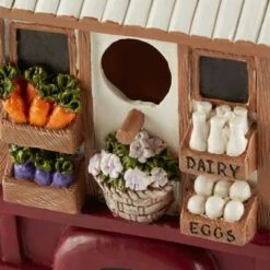 Promo 👏 Zingz & Thingz Zingz & Thingz 7" Farm Fresh Polyresin Birdhouse 🤩 -Garden Decor Shop unnamed file 2867