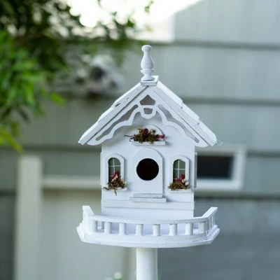 Cheap β€οΈ Zingz & Thingz Zingz & Thingz 29.95" Freestanding Victorian Wood Birdhouse White π€© 5 Cheap β€οΈ Zingz & Thingz Zingz & Thingz 29.95" Freestanding Victorian Wood Birdhouse White π€© - Image 3