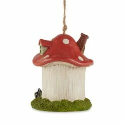 Top 10 👏 Zingz & Thingz Zingz & Thingz 5" Mushroom Cottage Polyresin Birdhouse 🥰 -Garden Decor Shop unnamed file 2899