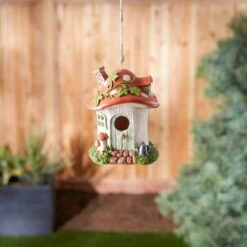 Top 10 👏 Zingz & Thingz Zingz & Thingz 5" Mushroom Cottage Polyresin Birdhouse 🥰 -Garden Decor Shop unnamed file 2902
