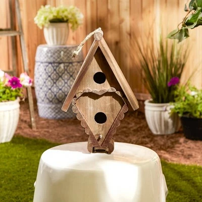 Buy π Zingz & Thingz Zingz & Thingz 7" Heart Shape Wood Birdhouse β¨ 4 Buy π Zingz & Thingz Zingz & Thingz 7" Heart Shape Wood Birdhouse β¨ - Image 2