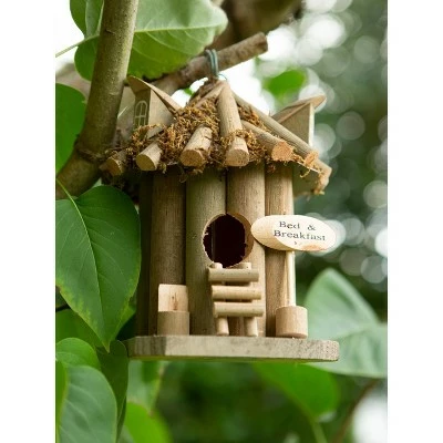 Deals π Zingz & Thingz Zingz & Thingz 9" Bed and Breakfast Wood Birdhouse Light Brown π 5 Deals π Zingz & Thingz Zingz & Thingz 9" Bed and Breakfast Wood Birdhouse Light Brown π - Image 3