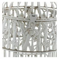 Budget 🤩 15"H Iron Bird House - White - Olivia & May 😀
