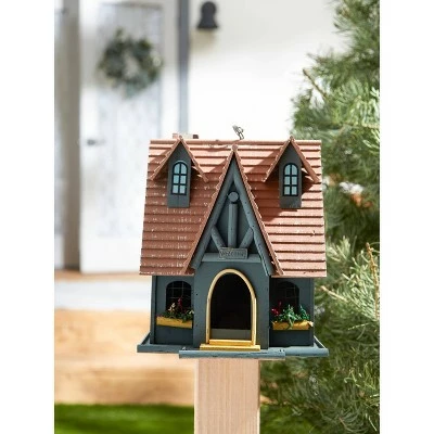 Brand new π₯ Zingz & Thingz Zingz & Thingz 12.5" Storybook Cottage Wood Birdhouse Green β€οΈ 13 Brand new π₯ Zingz & Thingz Zingz & Thingz 12.5" Storybook Cottage Wood Birdhouse Green β€οΈ - Image 11
