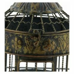 Budget 🧨 24"H Iron Bird House - Bronze - Olivia & May ❤️