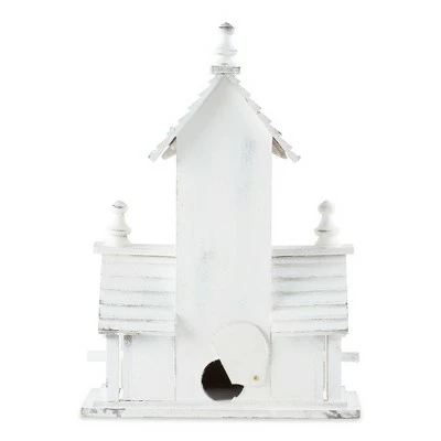 Cheapest π₯° Zingz & Thingz Zingz & Thingz 12.5" Victorian Wood Birdhouse White π 6 Cheapest π₯° Zingz & Thingz Zingz & Thingz 12.5" Victorian Wood Birdhouse White π - Image 4