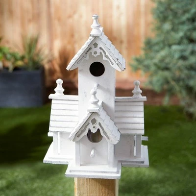 Cheapest π₯° Zingz & Thingz Zingz & Thingz 12.5" Victorian Wood Birdhouse White π 10 Cheapest π₯° Zingz & Thingz Zingz & Thingz 12.5" Victorian Wood Birdhouse White π - Image 8