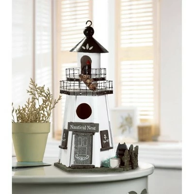 Flash Sale π Zingz & Thingz Zingz & Thingz 12.25" Nautical Nest Wood Birdhouse π 7 Flash Sale π Zingz & Thingz Zingz & Thingz 12.25" Nautical Nest Wood Birdhouse π - Image 5
