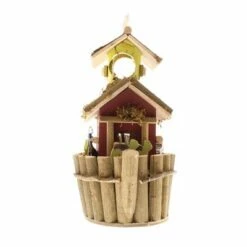 Best Sale 🛒 Zingz & Thingz Zingz & Thingz 12.5" Noah's Ark Plywood Birdhouse 🌟 -Garden Decor Shop unnamed file 3018