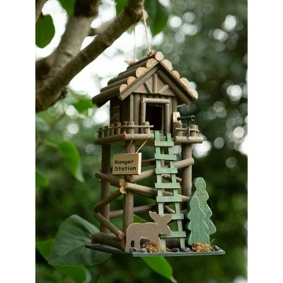 Best Sale π₯° Zingz & Thingz Zingz & Thingz 13.5" Ranger Station Wood Birdhouse Brown π€© 6 Best Sale π₯° Zingz & Thingz Zingz & Thingz 13.5" Ranger Station Wood Birdhouse Brown π€© - Image 4