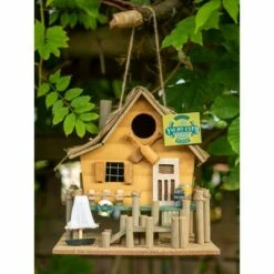 Promo π Zingz & Thingz Zingz & Thingz 9.875" Yacht Club Wood Birdhouse π 6 Promo π Zingz & Thingz Zingz & Thingz 9.875" Yacht Club Wood Birdhouse π -Garden Decor Shop unnamed file 3072
