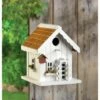 Outlet 😍 Zingz & Thingz Zingz & Thingz 7.125" Happy Home Wood Birdhouse White ✔️ 2 Outlet 😍 Zingz & Thingz Zingz & Thingz 7.125" Happy Home Wood Birdhouse White ✔️ -Garden Decor Shop unnamed file 3079