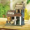Discount ✔️ Zingz & Thingz Zingz & Thingz 10.25" Bass Lake Lodge Wood Birdhouse ⌛ -Garden Decor Shop unnamed file 3082