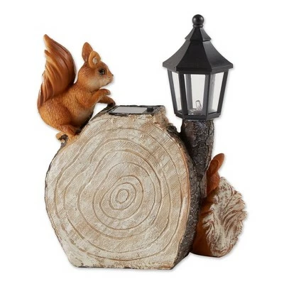 Cheap ✔️ Zingz & Thingz Zingz & Thingz 9.5" Polyresin Solar "Welcome to Our Garden" Squirrels Statue ❤️ 2 Cheap ✔️ Zingz & Thingz Zingz & Thingz 9.5" Polyresin Solar "Welcome to Our Garden" Squirrels Statue ❤️