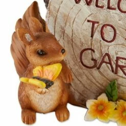 Cheap ✔️ Zingz & Thingz Zingz & Thingz 9.5" Polyresin Solar "Welcome to Our Garden" Squirrels Statue ❤️ 8 Cheap ✔️ Zingz & Thingz Zingz & Thingz 9.5" Polyresin Solar "Welcome to Our Garden" Squirrels Statue ❤️ -Garden Decor Shop unnamed file 314