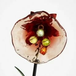 New ✔️ The Lakeside Collection Lakeside Solar Lily Garden Stake for Outdoors - Floral Light Accent 🧨 -Garden Decor Shop unnamed file 3179