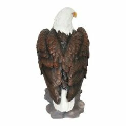 Best Pirce 🛒 24.3" Resin Large Bald Eagle Statue Brown/White - Exhart 🧨 -Garden Decor Shop unnamed file 3200