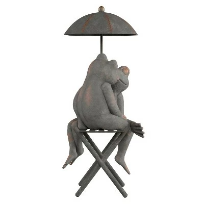 Cheap π Nature Spring Small Frog Couple Under Umbrella Resin Garden Statue - 14.5", Antique Bronze β 6 Cheap π Nature Spring Small Frog Couple Under Umbrella Resin Garden Statue - 14.5", Antique Bronze β - Image 5