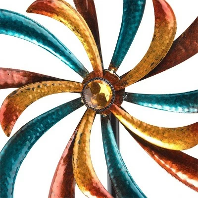 Cheapest β€οΈ Alpine Corporation 64" Metal Jeweled Metal Blade Windmill Spinner Garden Stake π 7 Cheapest β€οΈ Alpine Corporation 64" Metal Jeweled Metal Blade Windmill Spinner Garden Stake π - Image 5