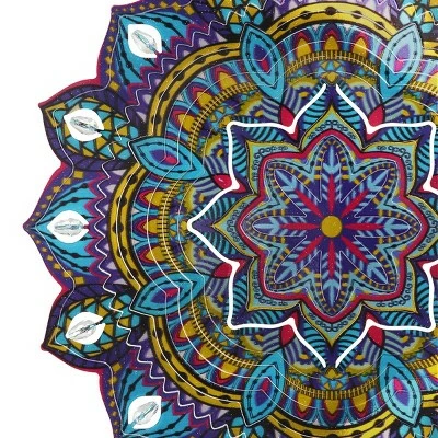 Coupon π₯ 41" Metal Laser Cut Turquoise Starburst Wind Chime Spinner - Exhart π 4 Coupon π₯ 41" Metal Laser Cut Turquoise Starburst Wind Chime Spinner - Exhart π - Image 2