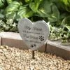 Brand new 🎁 The Lakeside Collection Lakeside Pet Memorial Stake "Paw Prints" Decorative Stake for Cats and 🐶 Dogs ✔️ -Garden Decor Shop unnamed file 3253