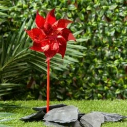 Cheap ⌛ Blue Panda 12 Pack Pinwheels for Yard and Garden, Wind Spinners for Kids, Red, 7.8" Diameter 🎁