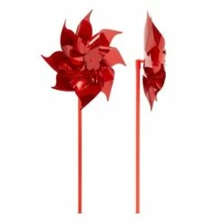 Cheap ⌛ Blue Panda 12 Pack Pinwheels for Yard and Garden, Wind Spinners for Kids, Red, 7.8" Diameter 🎁 -Garden Decor Shop unnamed file 3258