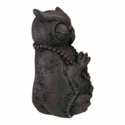 Discount 👏 Northlight 17" Dark Gray Meditating Buddha Owl Outdoor Garden Statue 🌟 -Garden Decor Shop unnamed file 33