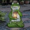 Coupon 🌟 Resin and Glass Solar Garden Frog with LED Firefly Jar Statue - Exhart ✨ -Garden Decor Shop unnamed file 3301
