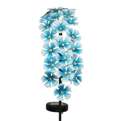 Deals π 28" Solar Metal Hanging Flower Garden Stake Turquoise - Exhart π 7 Deals π 28" Solar Metal Hanging Flower Garden Stake Turquoise - Exhart π - Image 5